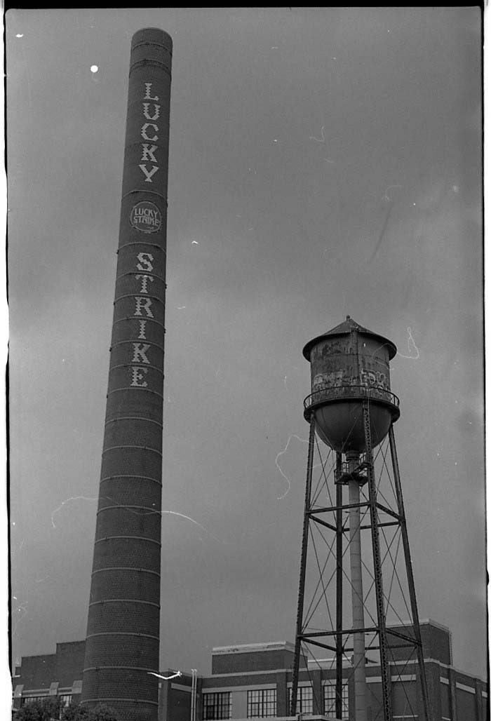 Old factory of Lucky Strike, vintage vibe